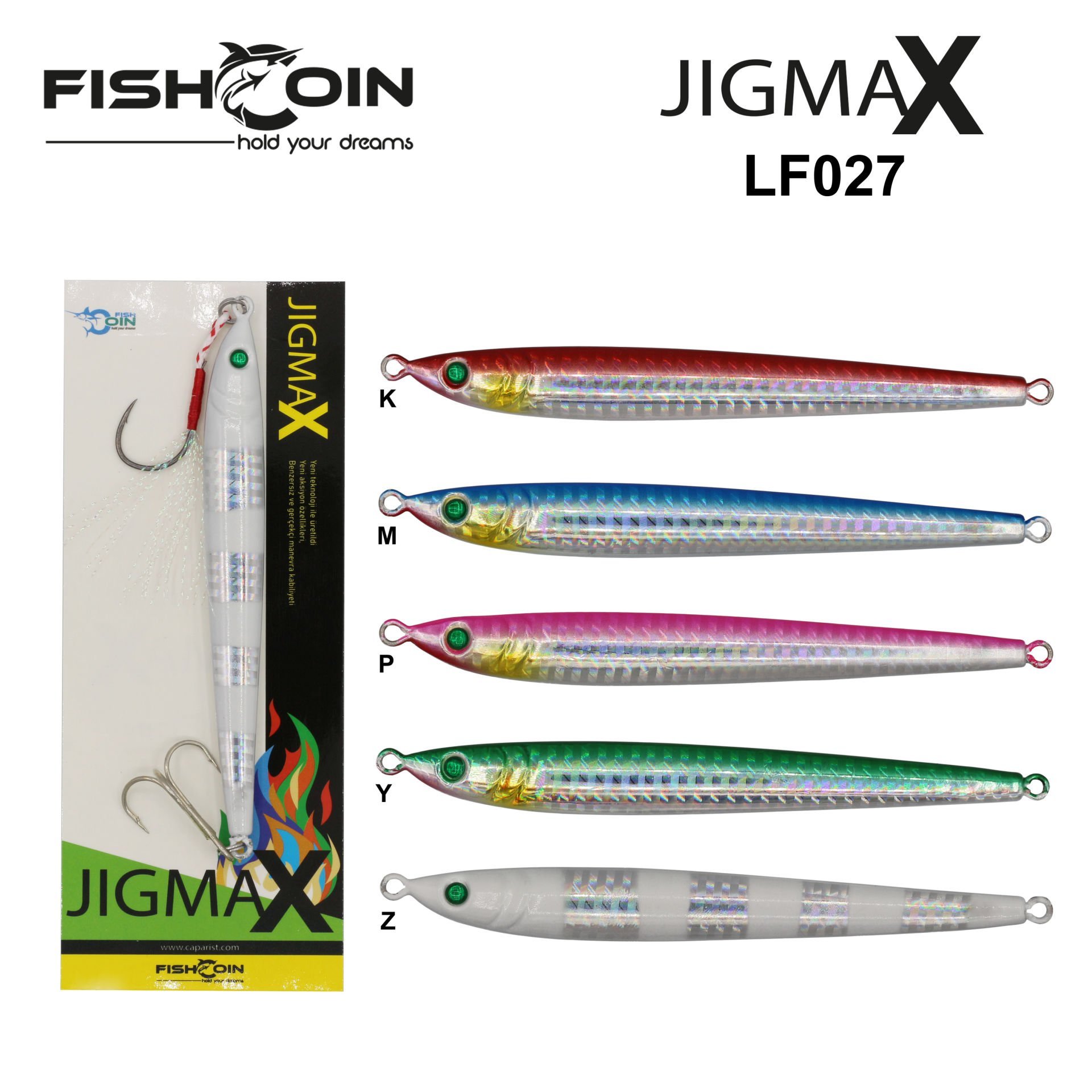 Fishcoin Jigmax LF027 40 gr