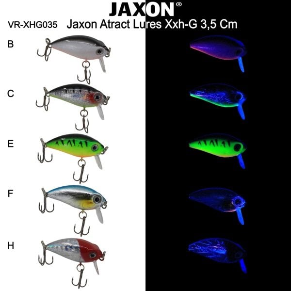 Jaxon Atract Lures Xxh-G 3,5 Cm