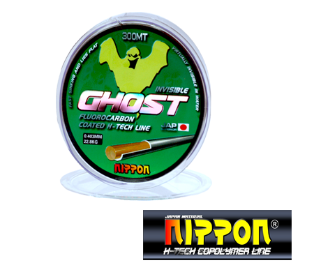 Nippon Ghost 300 mt Fluoro Carbon Misina 0,30 mm