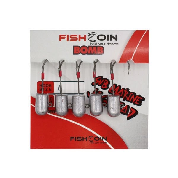 Fishcoin Bomb Jighead 8-2 Gr