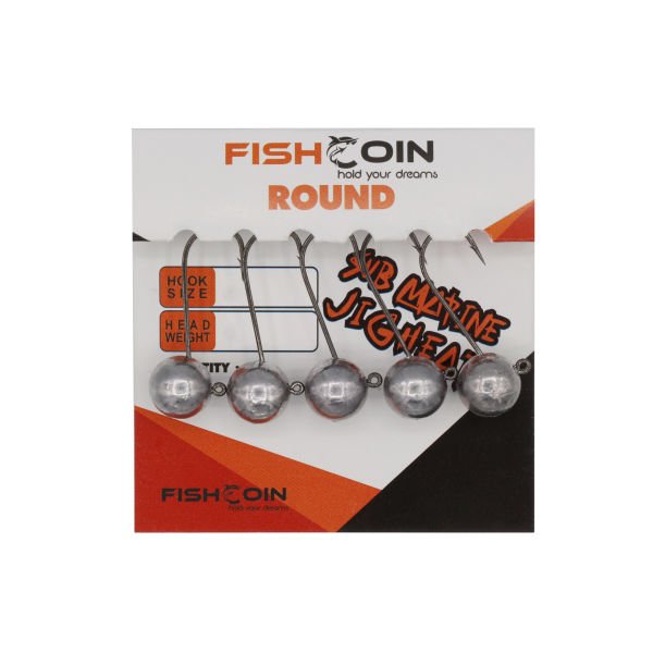 Fishcoin Round Jighead 8-2 Gr