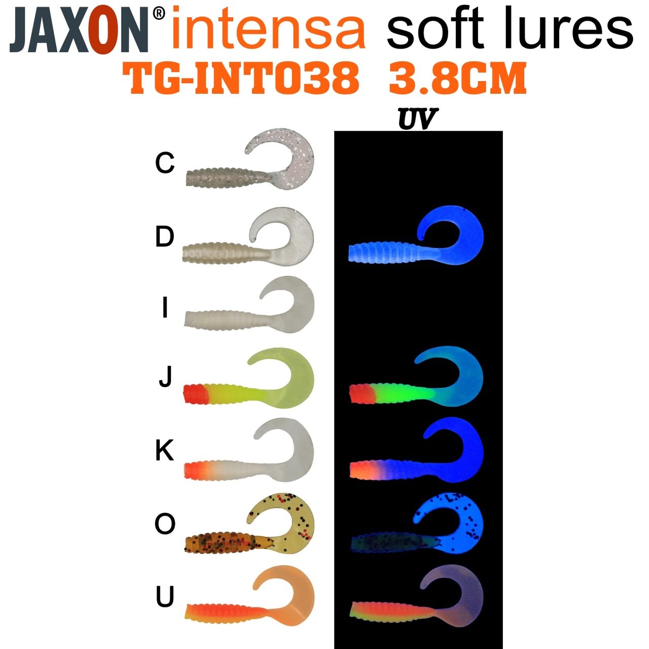 Jaxon Gummy İntensa Silikon 3,8 Cm T