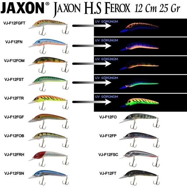 Jaxon H.S Ferox 12 Cm 25 Gr