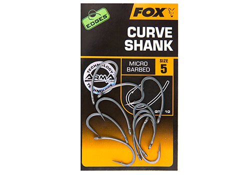 Fox Edges Curve Shank #4 - Sazan İğnesi