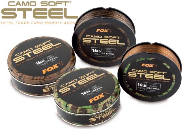 Fox Camo Soft Steel 0.370Mm 20Lb - Sazan Misinası