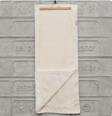 Ekru Wellsoft Battaniye- 95x105 cm