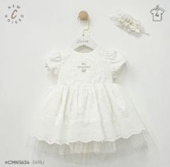 Prenses Kız Elbise Ve Bandana