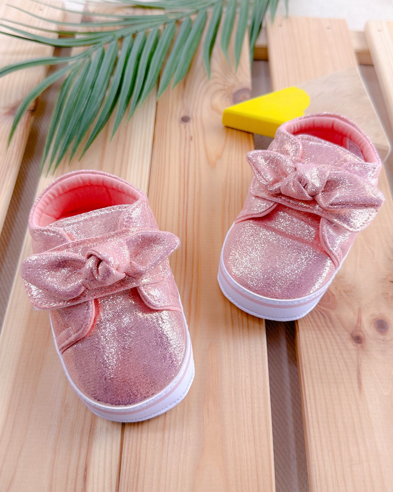 Fiyonk Detaylı Patik Ayakkabı- Pembe