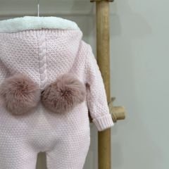 Yünlü Tulum- Pembe Renk