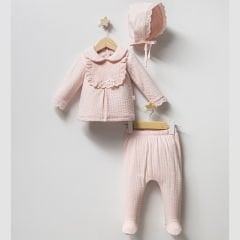 Pembe Zıbın Seti- 5 Parça-0.3 Ay