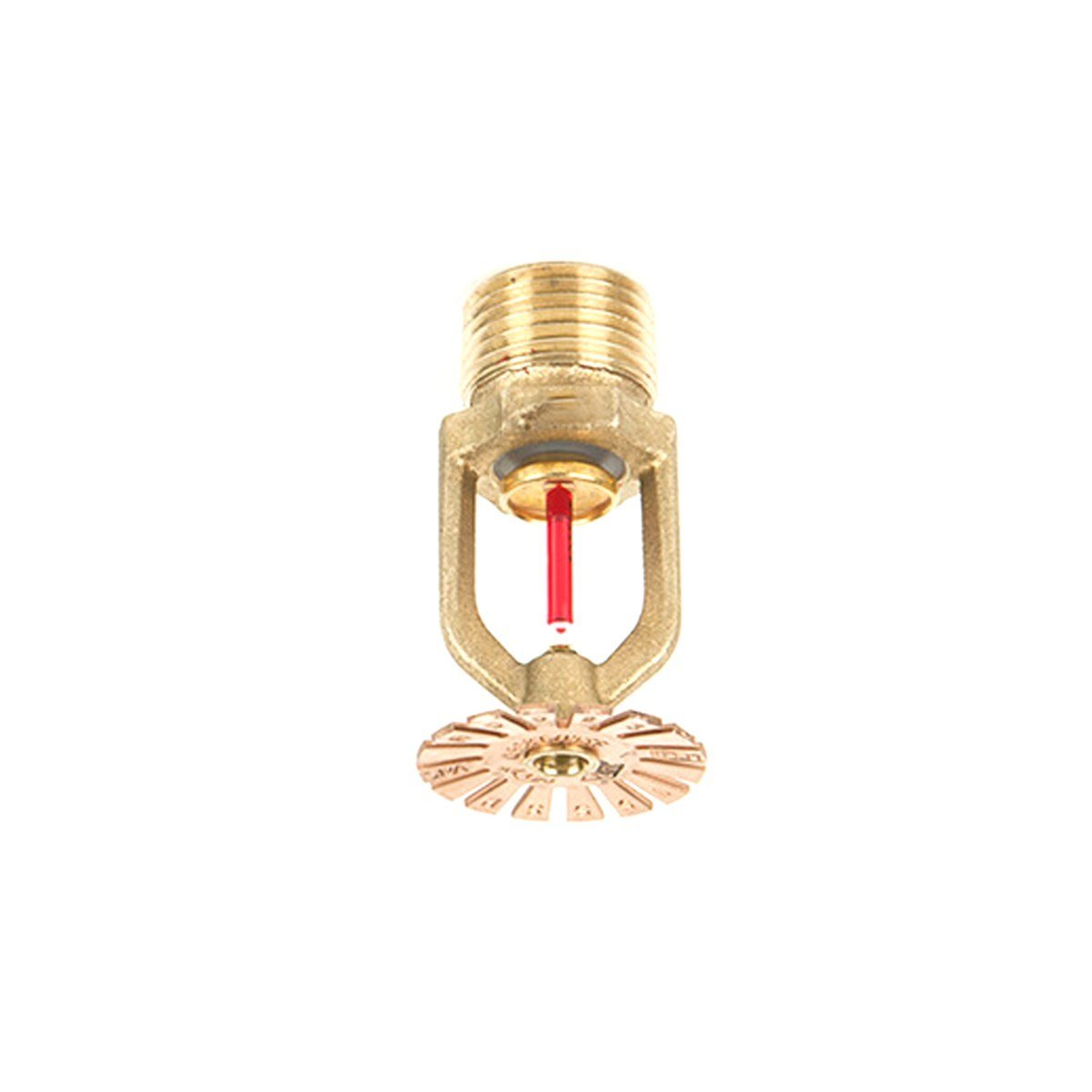 Duyar 1/2'' Pendent(Sarkık) Hızlı Tepkimeli Sprinkler Pirinç 79°C