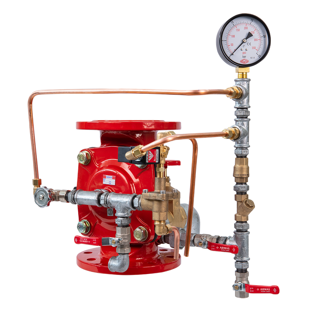 Ø100-4''  DELUGE VANA-ELEKTRİK AKTİVASYONLU 67DE-EL
