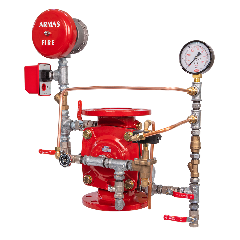 Ø100-4''  DELUGE VANA-ELEKTRİK AKTİVASYONLU 67DE-EL-AL