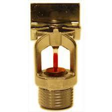 Duyar 1/2'' Sidewall (Yatay) Standart Tepkimeli Sprinkler Pirinç 141°C