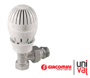 Konsan 1/2'' Termostatik Köşe Radyatör Vanası