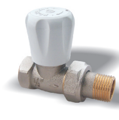 Konsan 1/2'' Düz Radyatör Vanası