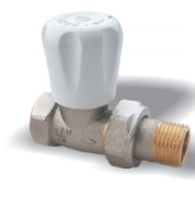 Konsan 1/2'' Düz Radyatör Vanası