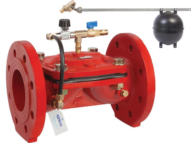Armaş 600 Serisi DN80 Flatörlü Seviye Kontrol Vanası