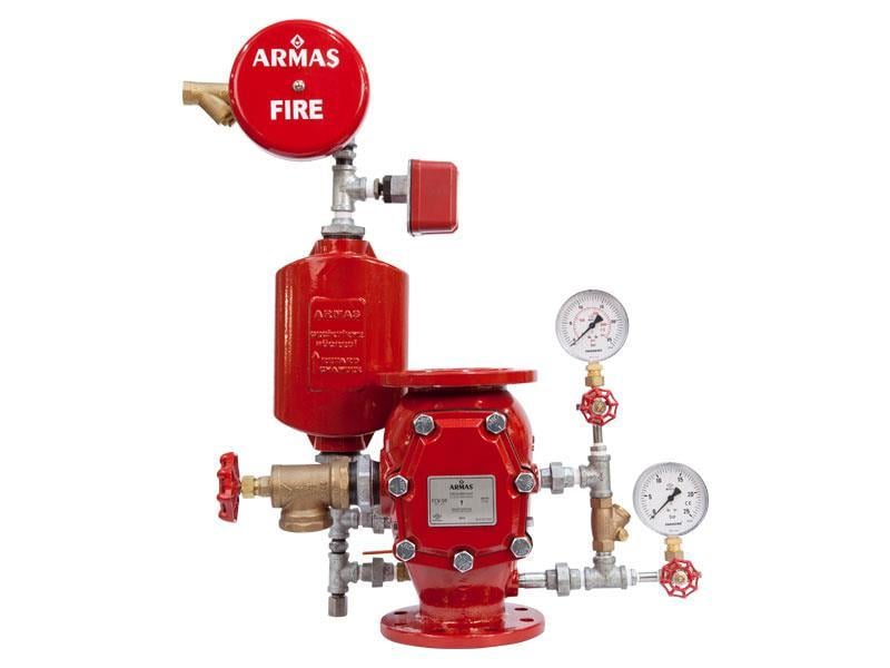 ARMAŞ Islak Alarm Vanası Flanşlı DN100