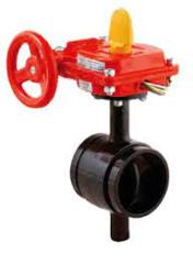 DN 50 İzlenebilir Yivli Kelebek Vana Y-4025