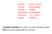 Unox 3/8'' N.K. Yüksek Basınçlı Selenoid Valf