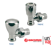 Giacomini Krom Köşe Radyatör Vanası Tip : T431C