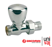 Giacomini Düz Krom Radyatör Vanası Tip : T432C