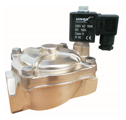 Unox 1/2'' N.K. Buhar Selenoid Valfi