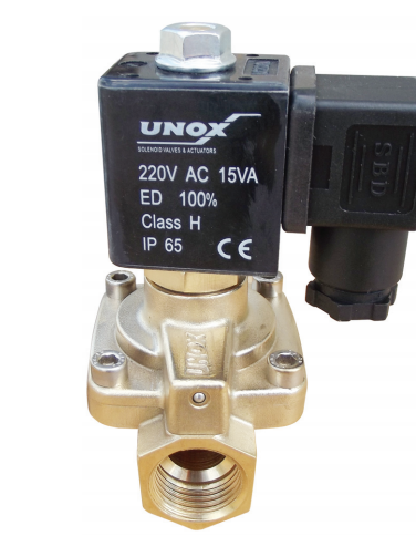 Unox 3/4'' Normalde Kapalı Kompresör Selenoid Valfi