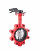 Lug Paslanmaz Klapeli Kelebek Vana DN125