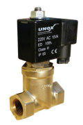 Unox 1/2'' Normalde Kapalı Pistonlu Selenoid Vana