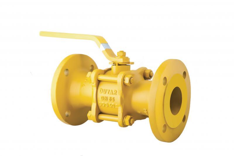 DN 150 Gaz Küresel Vana Sfero döküm
