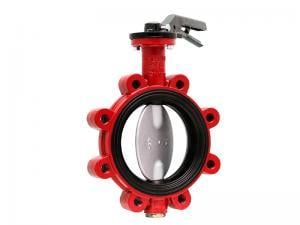 DN 450 Lug Tip Kelebek Vana PN 16 Sfero döküm Paslanmaz Klapeli
