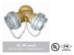 Duyar 4x21/2x21/2 İtfaiye Bağlantı Ağzı