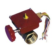 Global Safety 1'' Dişli İzleme Anahtarlı Kelebek Vana
