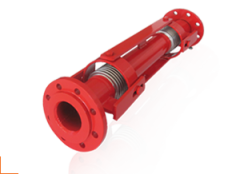 Rotatek Flanşlı X:100-YZ:150mm Deprem Kompansatörü