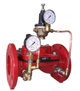 Valfon Diyaframlı DN65 Flanşlı Basınç Düşürücü Pik Döküm