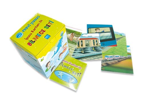 İpucu Kartları ile Bilmece Seti (4-5-6 Yaş)