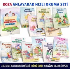 Anlayarak Hızlı Okuma Seti (Uygulama Kitabı + 10 Kitap + Okuduğumu İyi Anlamış mıyım?)