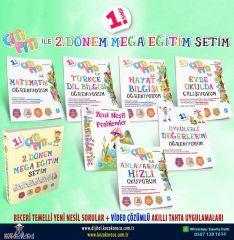 1. Sınıf Çıtı Pıtı ile 2. Dönem Mega Eğitim Setim