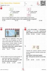 4. Sınıf Süper Soru Bankası (Tüm Dersler)