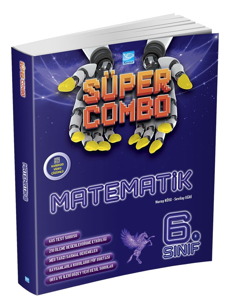 Süper Combo Matematik 6. Sınıf Soru Kitabı