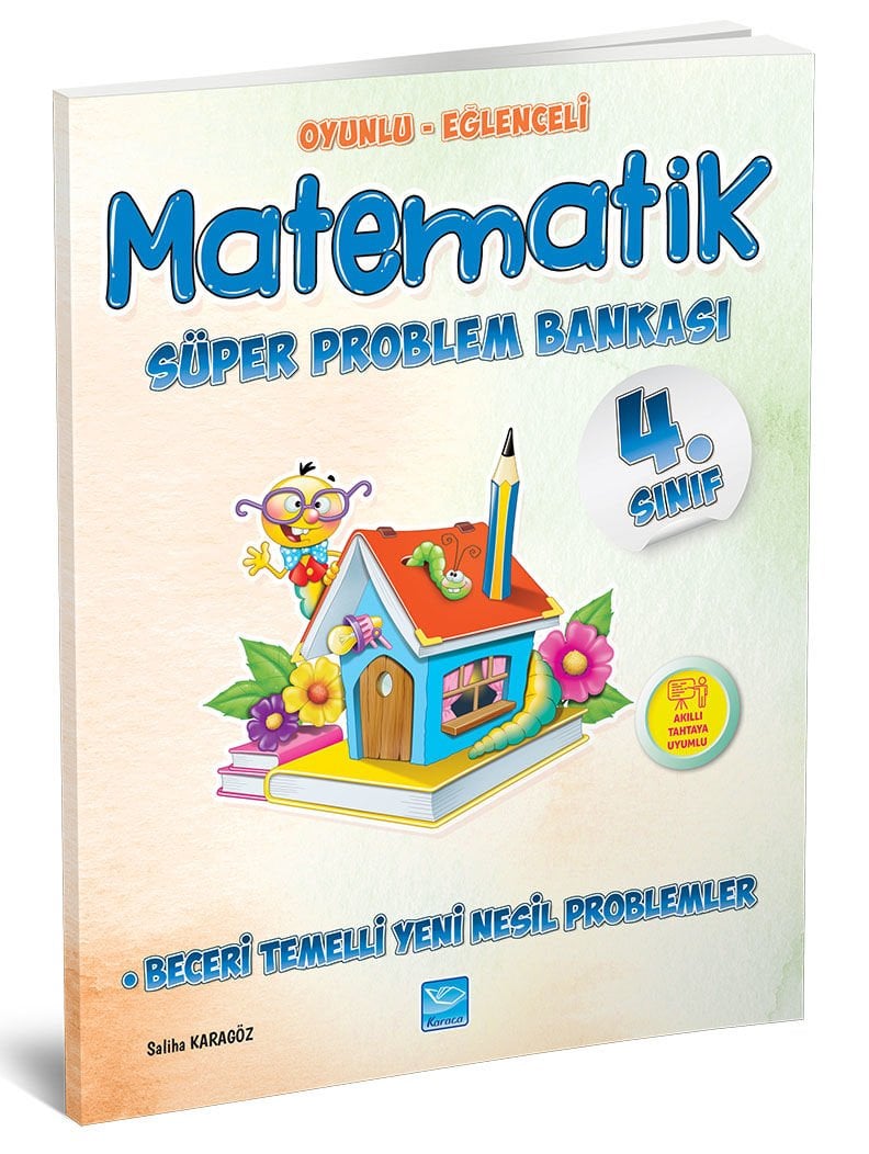 4. Sınıf Oyunlu-Eğlenceli Matematik Süper Problem Bankası