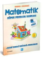 4. Sınıf Oyunlu-Eğlenceli Matematik Süper Problem Bankası
