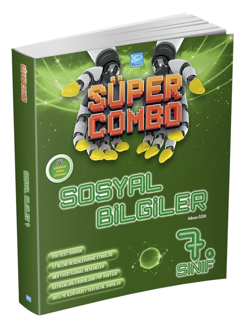 Süper Combo Sosyal Bilgiler 7. Sınıf Soru Kitabı