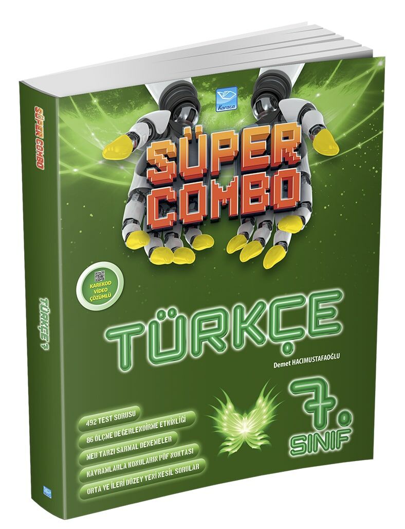 Süper Combo Türkçe 7. Sınıf Soru Kitabı