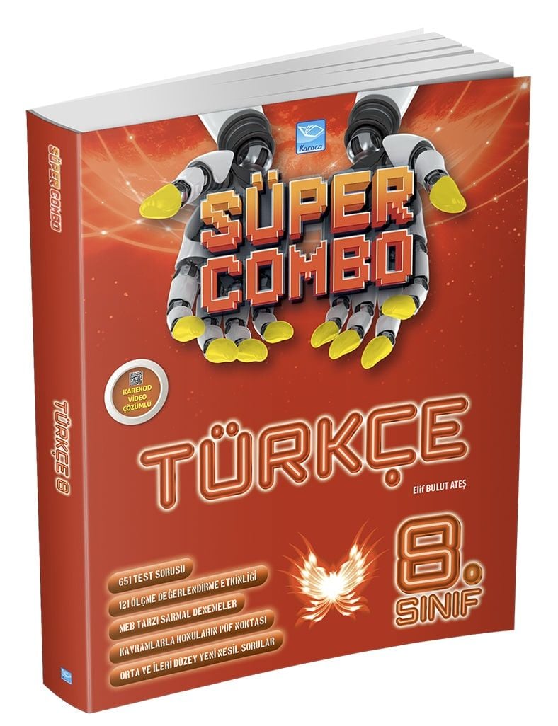 Süper Combo Türkçe 8. Sınıf Soru Kitabı