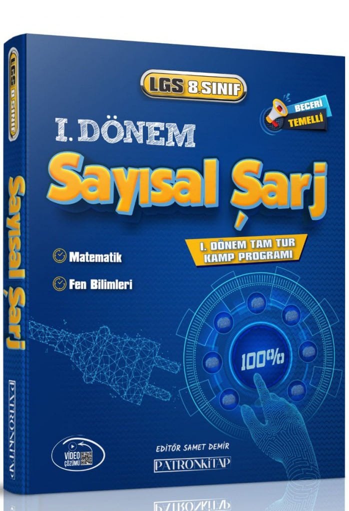 1. Dönem LGS Sayısal Sarj - Tam Tur Kamp Programı