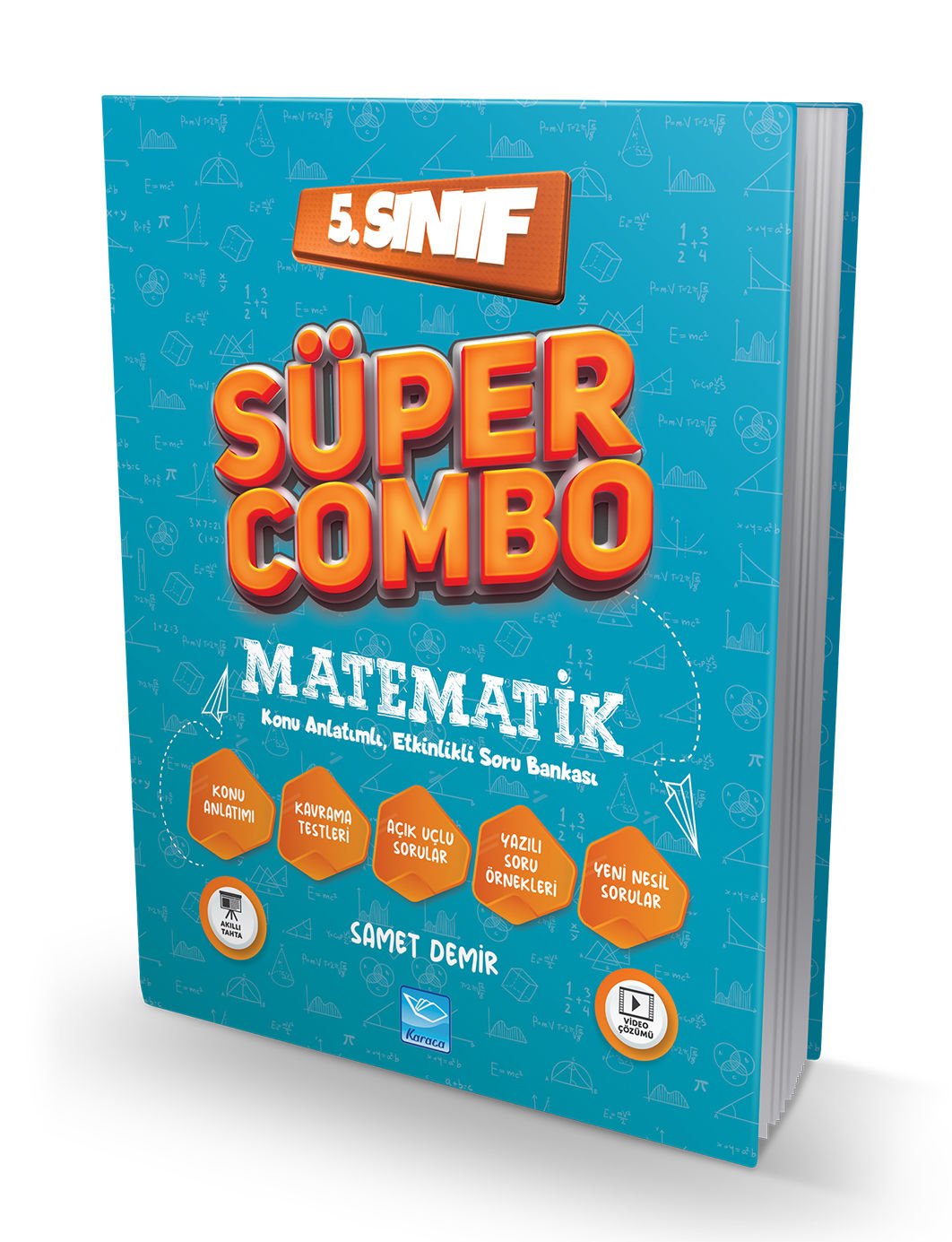 Süper Combo Matematik 5. Sınıf Soru Kitabı