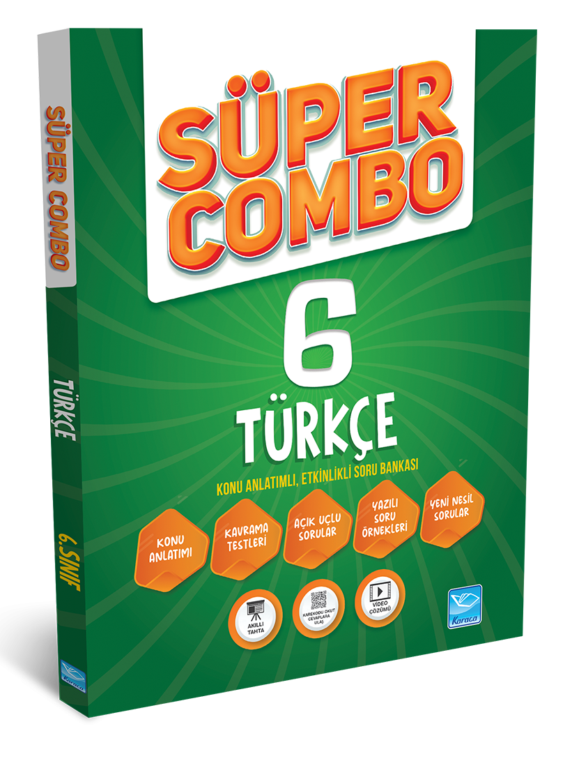 Süper Combo Türkçe 6. Sınıf Soru Bankası